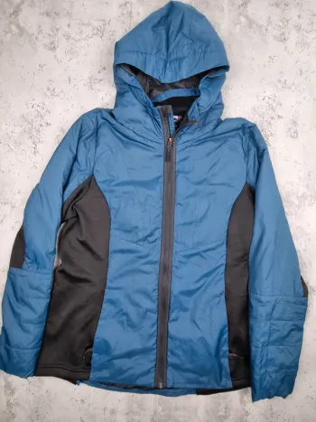 Doudoune Champion bleu et noir – Taille XL Femmes