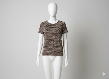 Top marron et beige Taille 42-44 Urban Kiabi neuf superbe