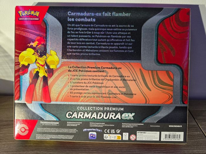 Coffret carte pokemon carmadura ex - photo numéro 3