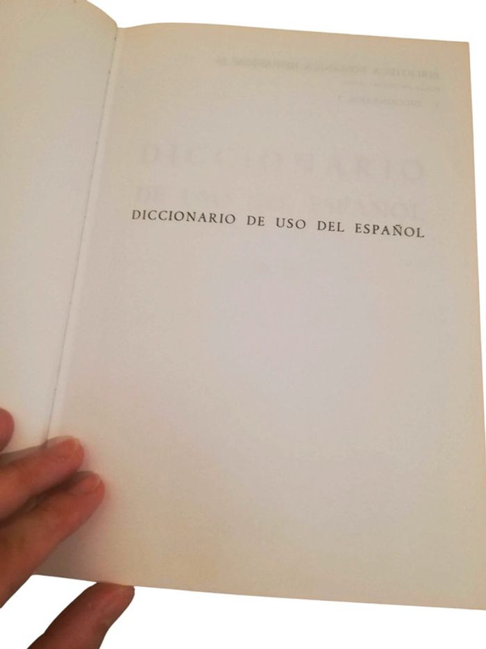 Dictionnaire unilingue espagnol en deux volumes - photo numéro 6