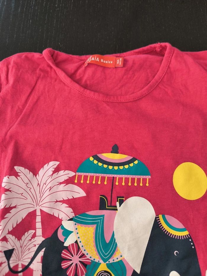T-shirt manches courtes 10 ans - photo numéro 3