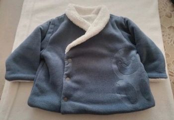 Jolie veste polaire bébé garçon 6 mois Obaibi