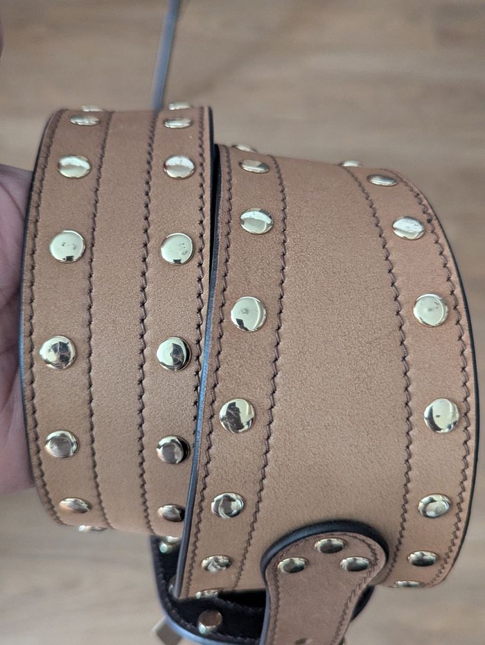 Ceinture en cuir de buffle neuve avec étiquette - photo numéro 4