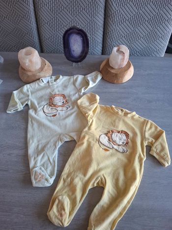 Pyjamas velours 6 mois