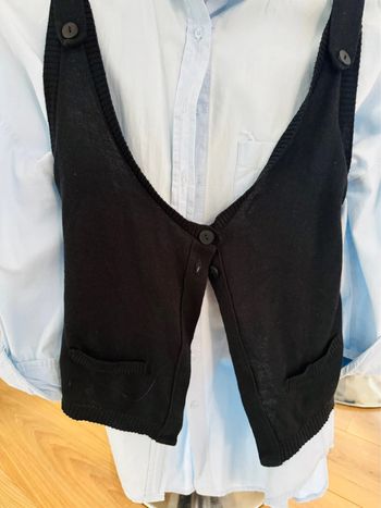 Gilet coton taille L sans manches