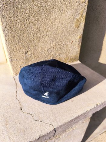 Béret kangol bleu marine 