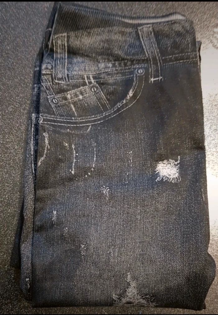 Legging effet jean - photo numéro 2