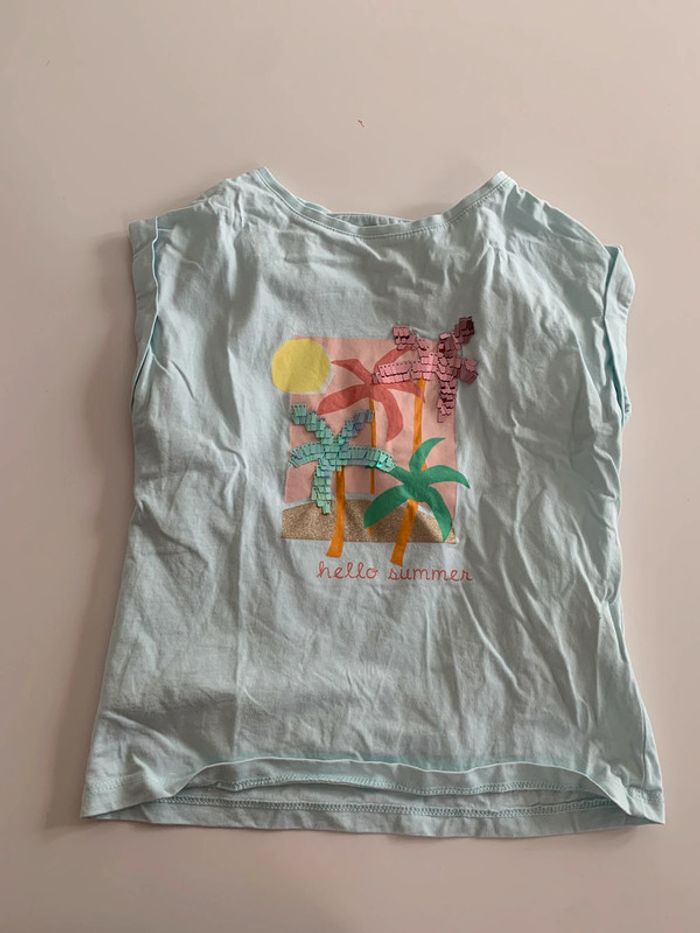 Lot 3 t-shirt manches courtes 8ans (orchestra/DPAM) - photo numéro 3