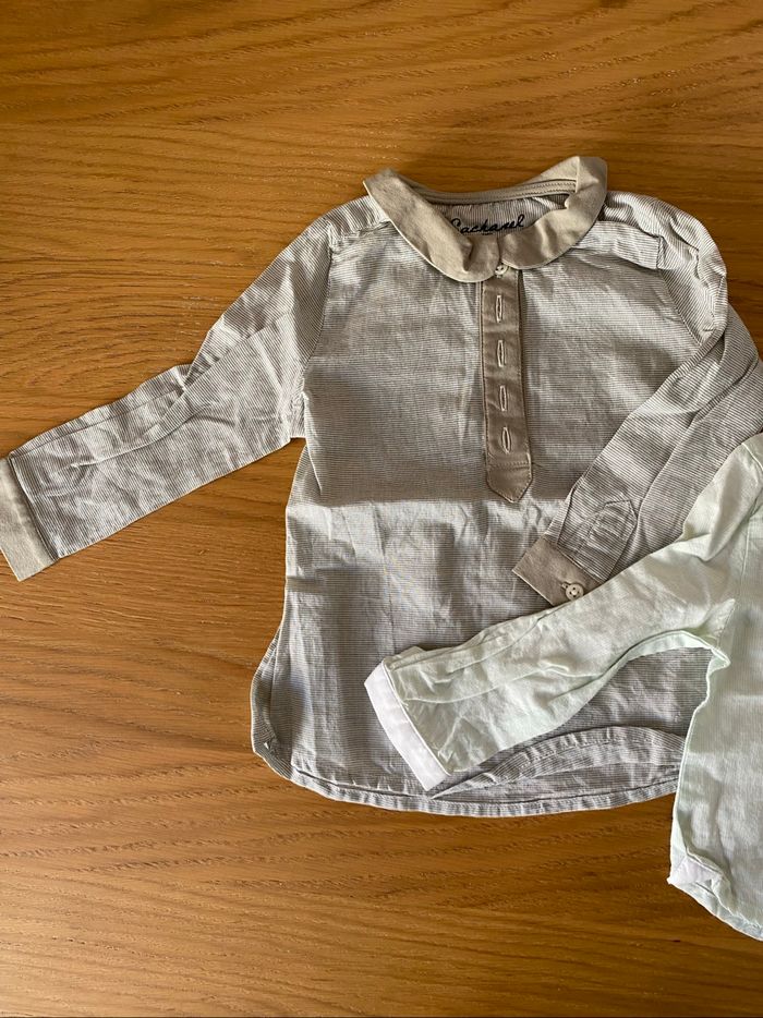 Cacharel Lot de 2 Chemises légères Taille 3 mois - photo numéro 4