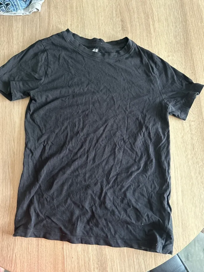 TEE shirt basique noir H&M