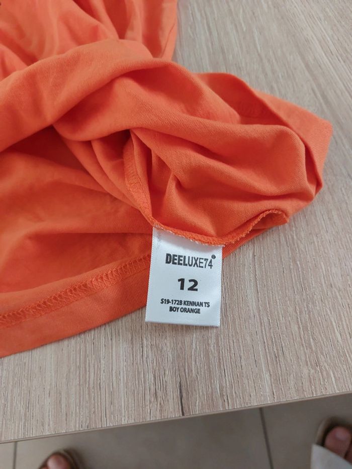 Tee shirt garçon deeluxe 74 taille 12 ans très bon état - photo numéro 3