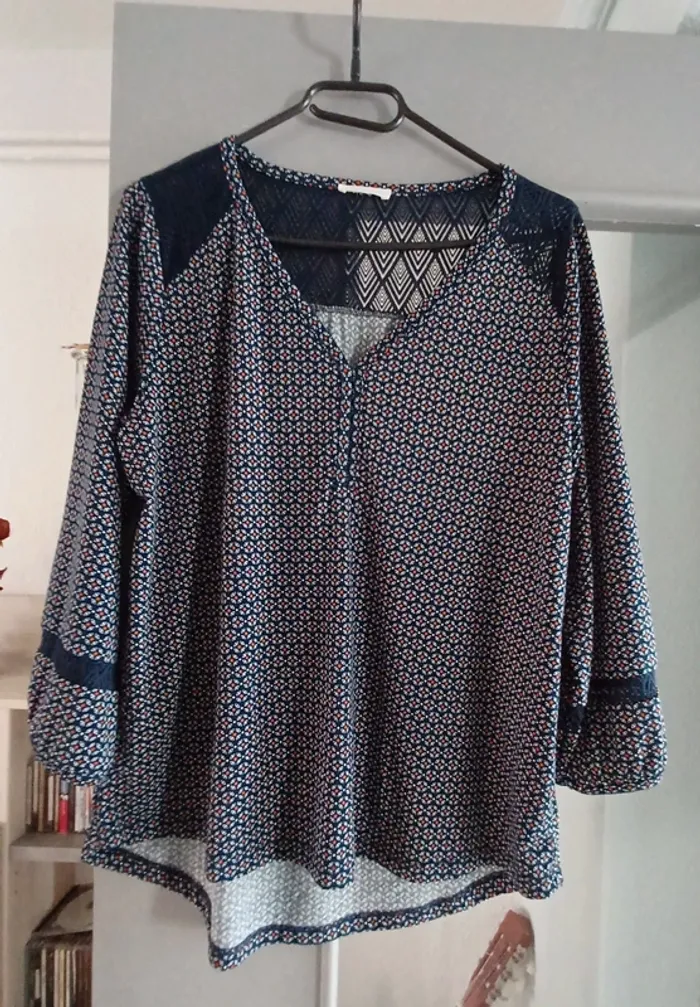 Blouse manche 3/4