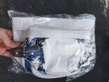 Lot deux paniers en tissus atmosphèra Neuf