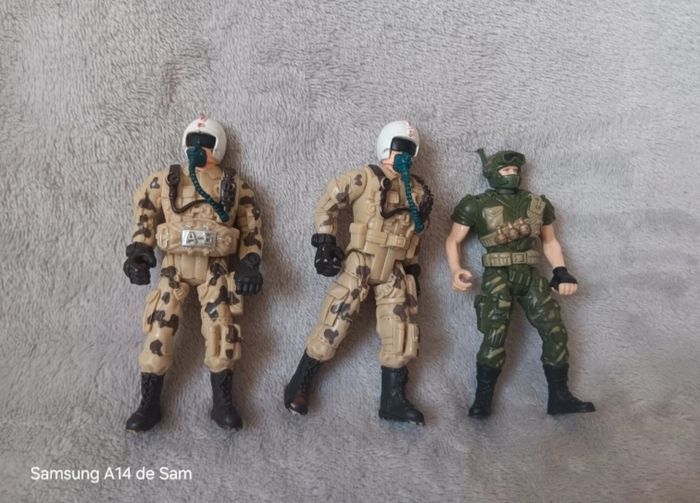 Lot de 8 soldats et forces spéciales - photo numéro 3