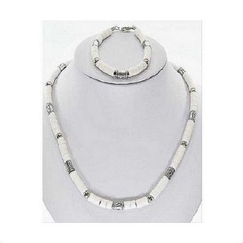 Parure Collier + Bracelet Homme