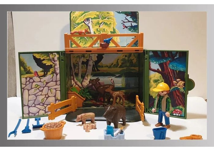 6158 coffret les animaux de la forêt playmobil
