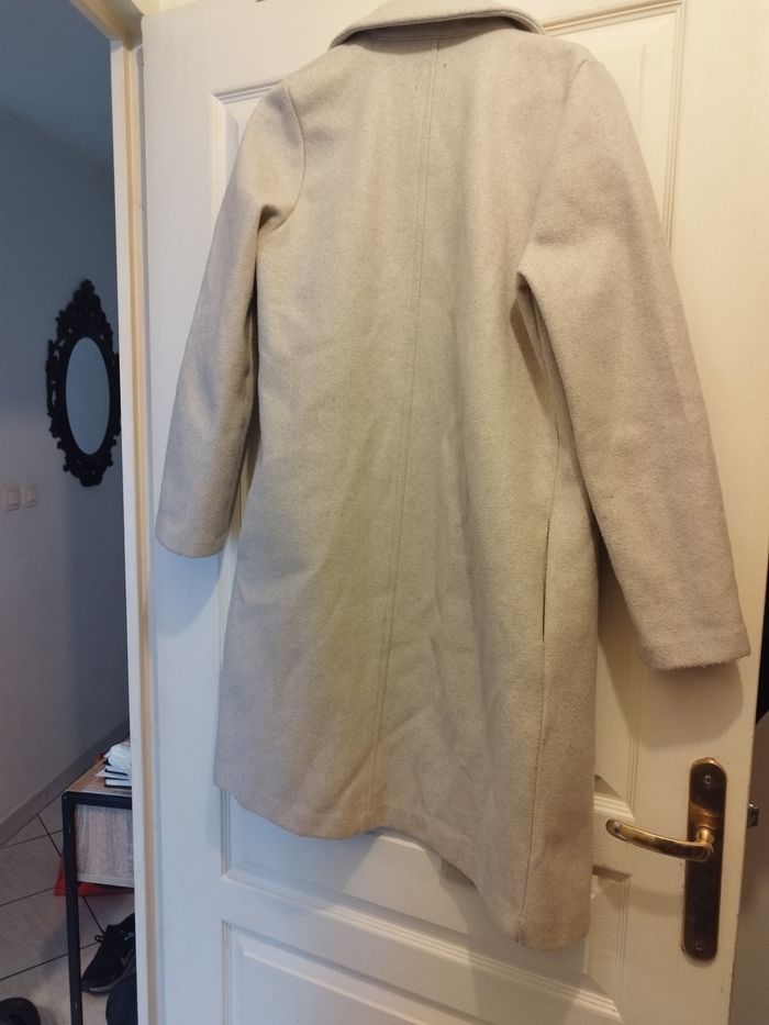 Manteau Zara beige femme - photo numéro 2