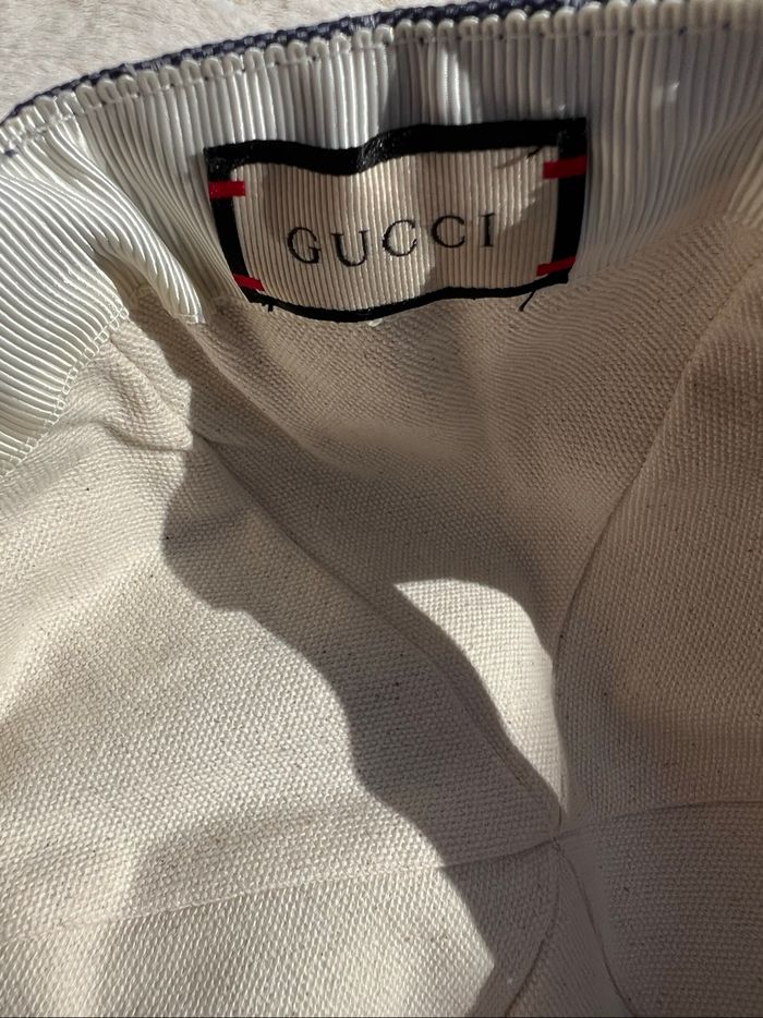 Casquette Gucci dubai bleu - photo numéro 8