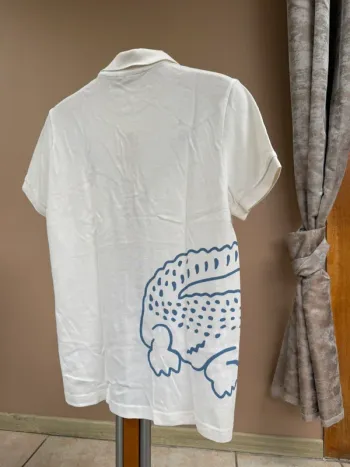 polo Lacoste blanc