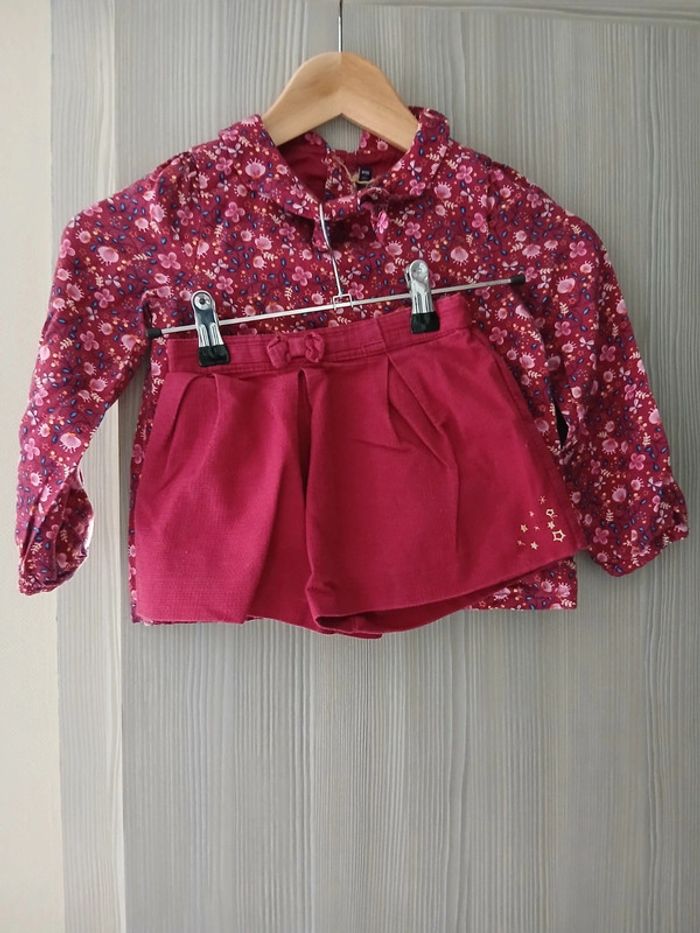 Ensemble fille Sergent major 5 ans fille et acessoire cheveux