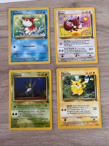 Cartes Pokémon anglaises lot