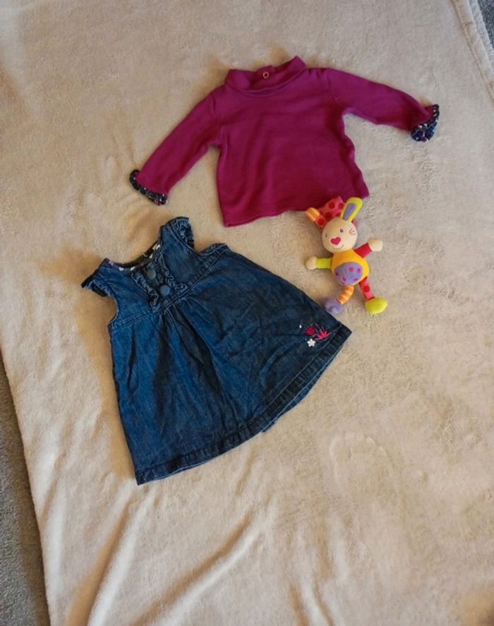 Lot vêtements fille de 3 a 12 mois - photo numéro 9