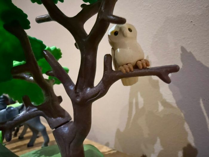 Lot playmobil chevaux et terrier lapin avec arbres et verdures - photo numéro 6