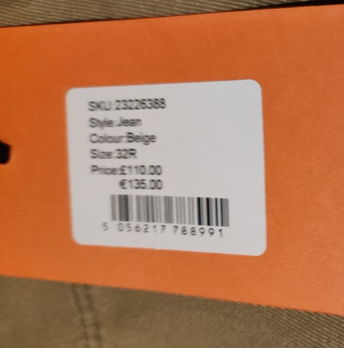 Jeans droit Gianni Feraud Taille S (32) Neuf avec étiquettes - photo numéro 4