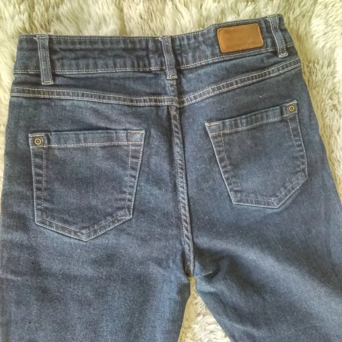 Pantacourt femme bleu T40 -La Redoute - photo numéro 7