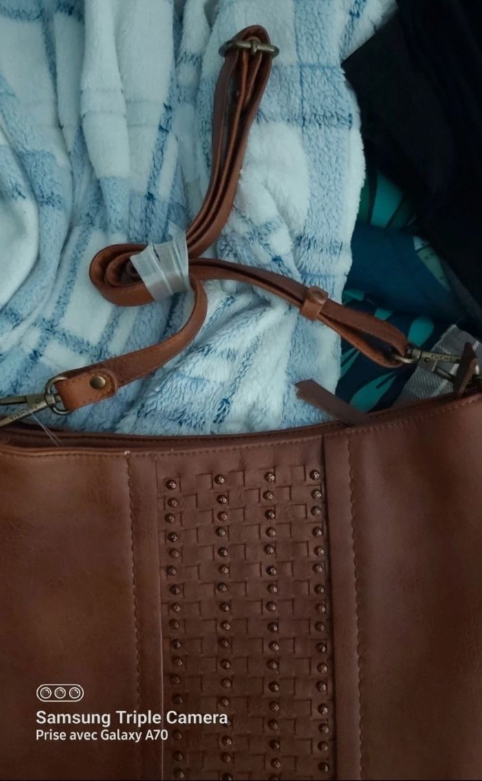 Sac à main Fuchsia Paris - photo numéro 8