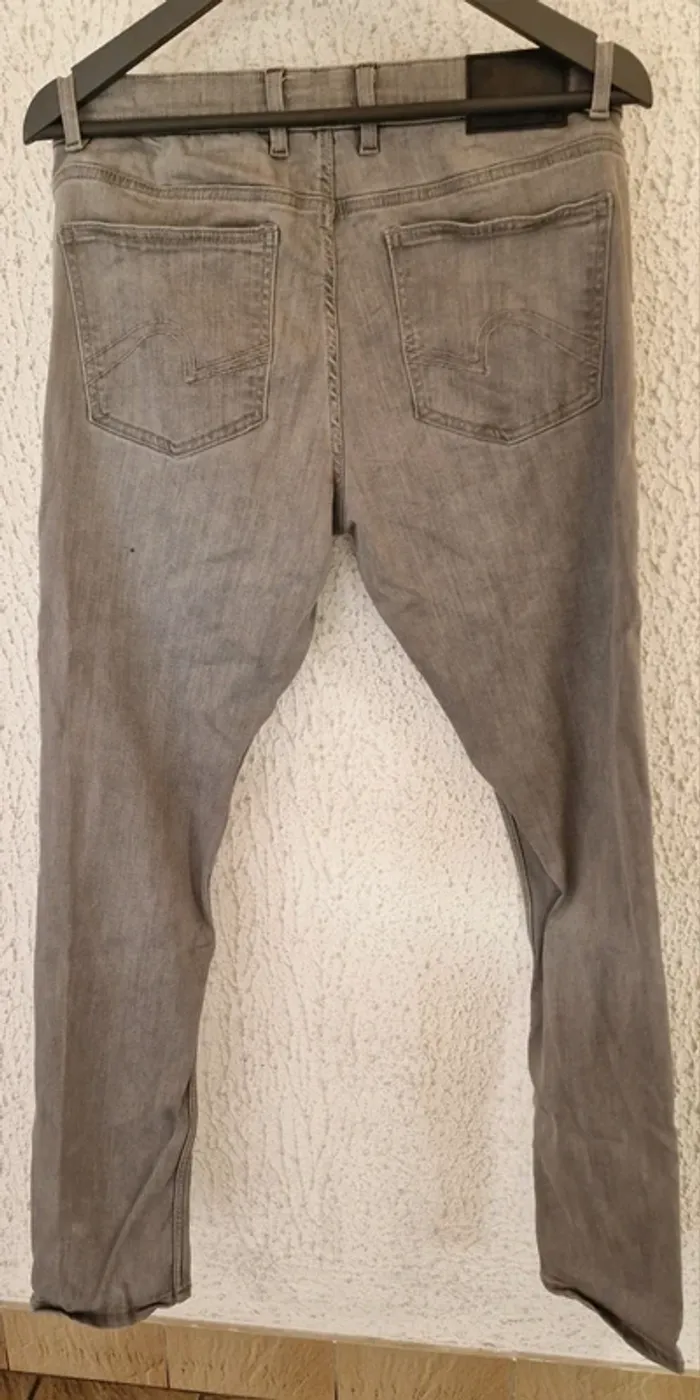 Jean homme gris - photo numéro 2