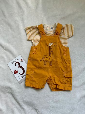 Salopette short