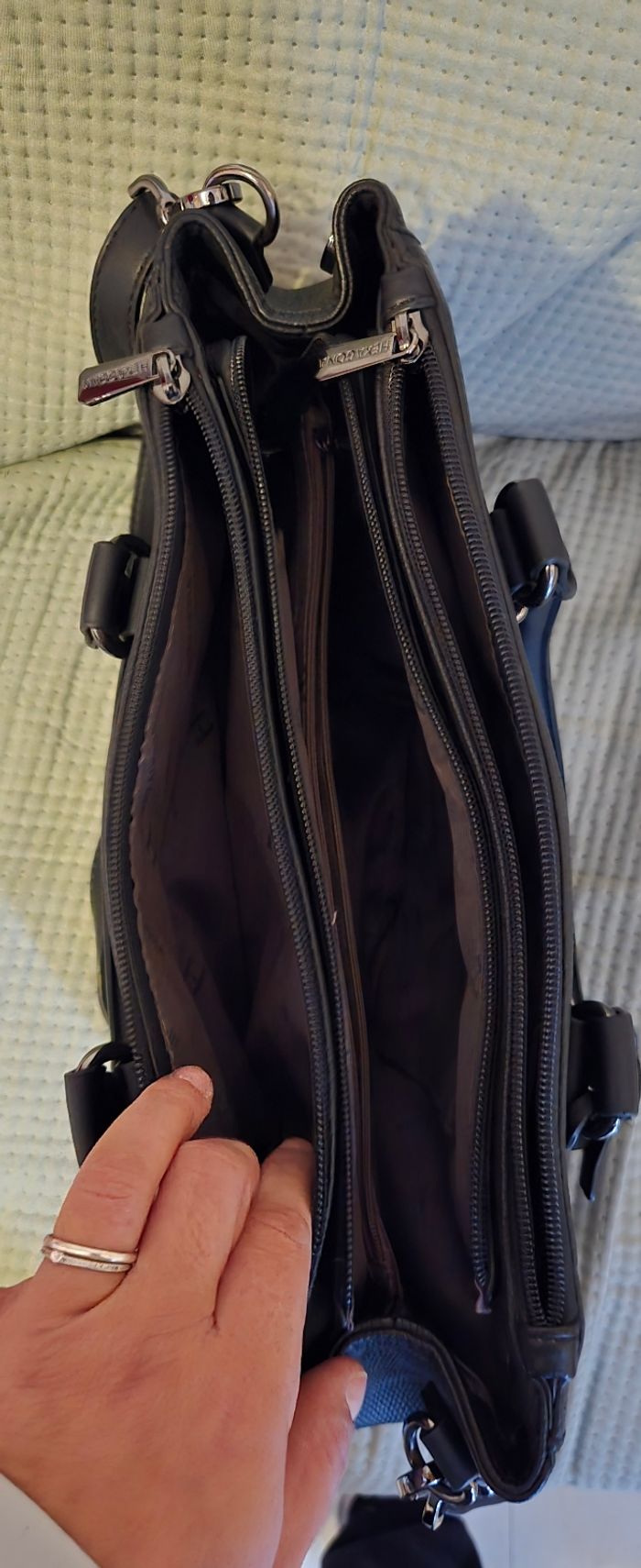 Sac hexagona noir - photo numéro 6