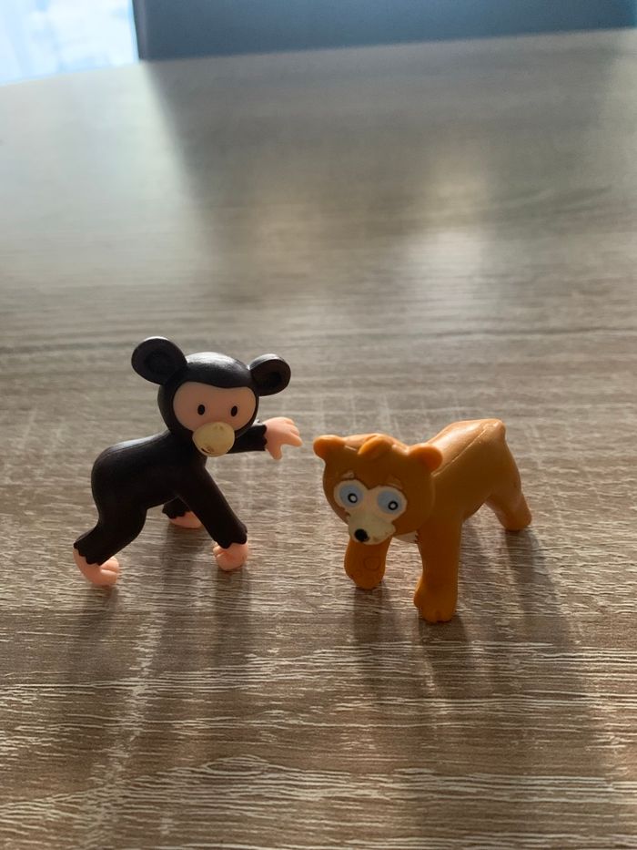 Lot de 11 animaux, 1 personnage et 1 livre marque atlas - photo numéro 6