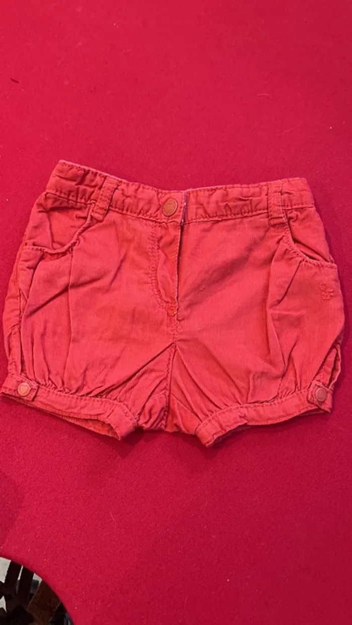 Short bébé fille