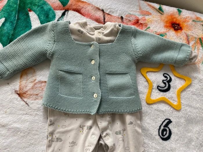 Ensemble pyjamas 3 mois - photo numéro 2