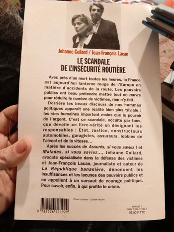 Livre le scandale de la sécurité routière