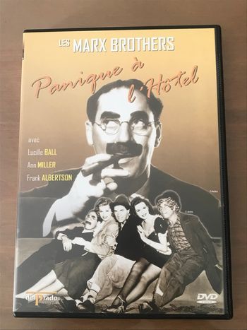 DVD Panique à l’hôtel  Les Marx Brothers