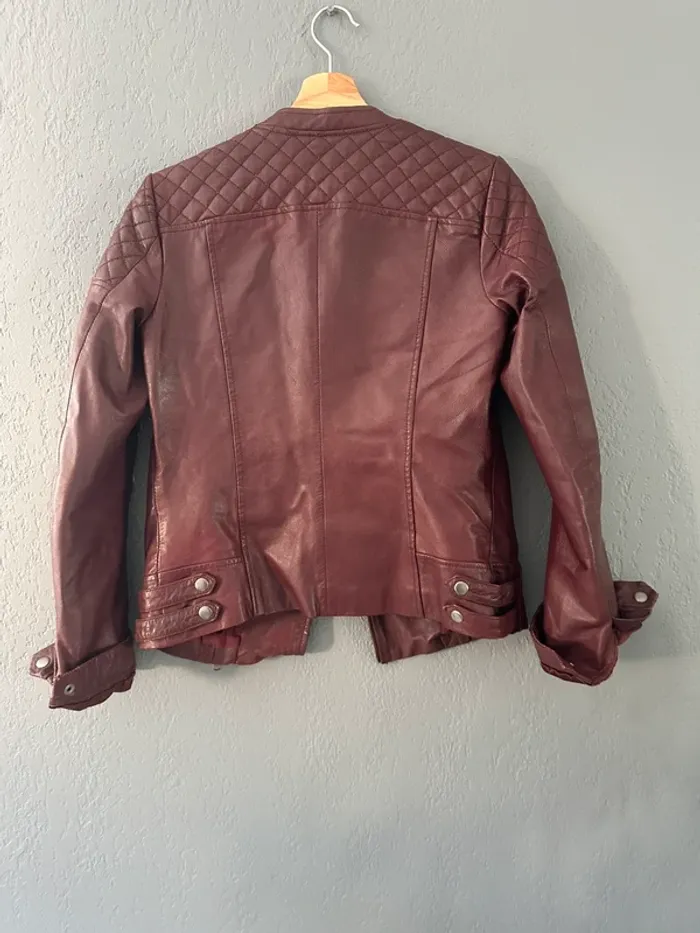 Veste en cuir promod - photo numéro 4