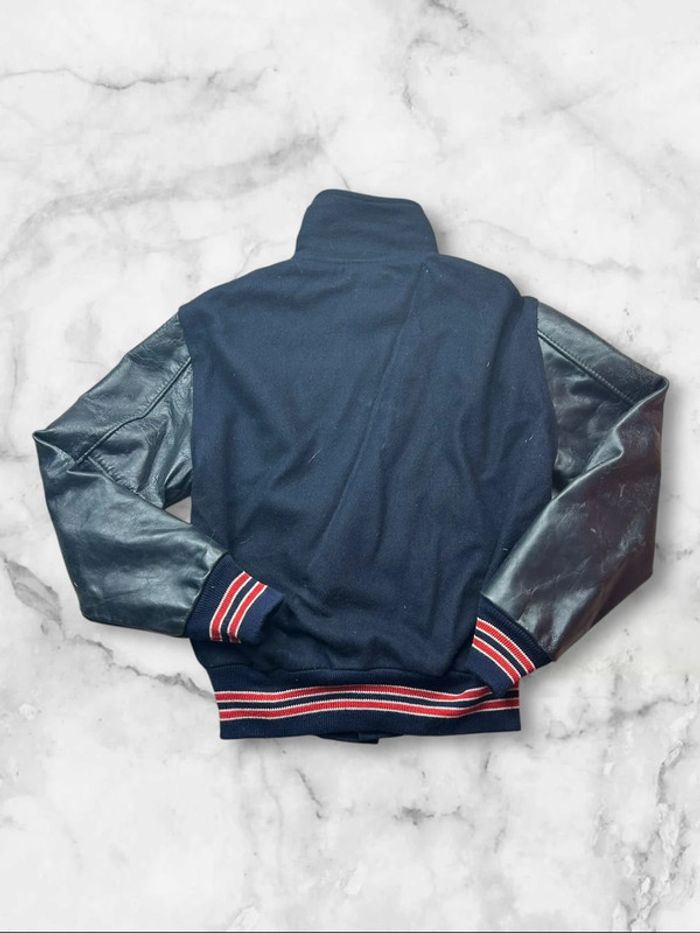 Veste Letterman Vintage NEFF “N Tennis” Made in USA - Taille M - photo numéro 2