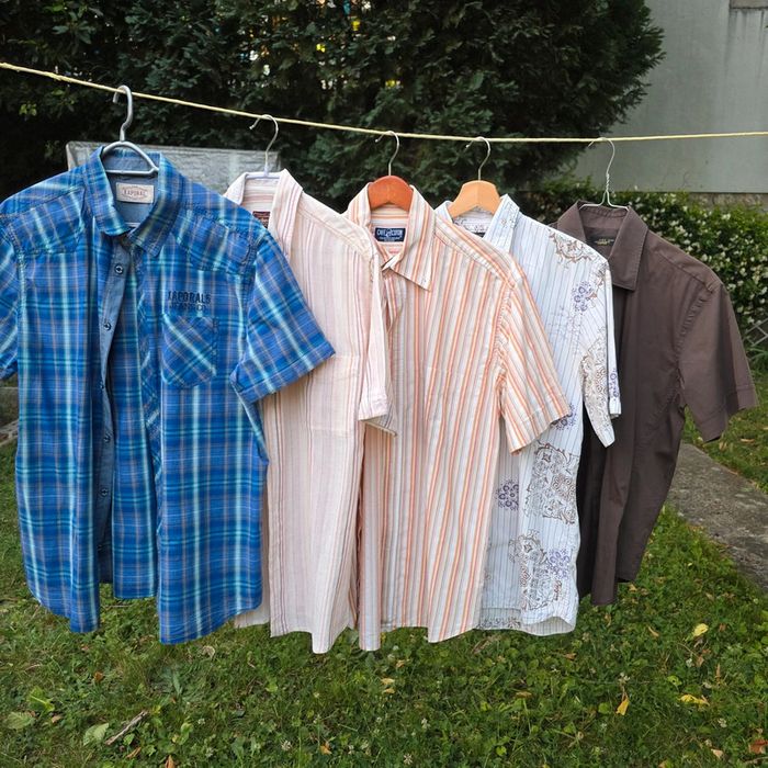 Lot 5 chemises m.courtes homme - photo numéro 14