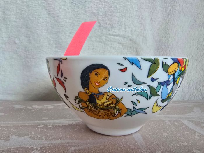 Bol / Bowl Disney Arcopal Pocahontas Meeko / Meiko - photo numéro 3