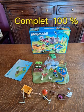 Playmobil potager 3124 complet