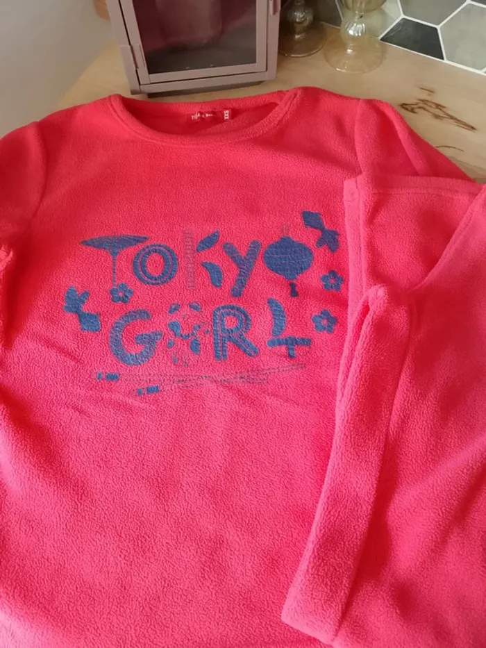 🍿Pyjama polaire chaud XXS soit 12/14 ans - photo numéro 4