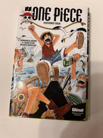 Livre manga one piece tome 1