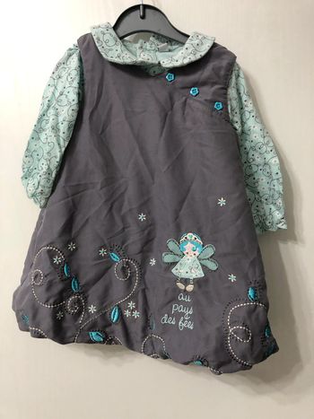 Ensemble robe bébé fille