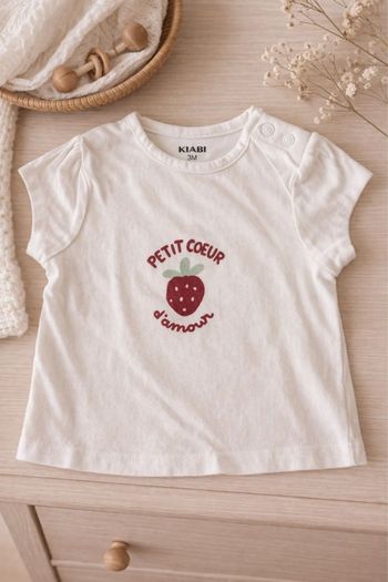 T-shirt fille 3 mois (56-62 cm)