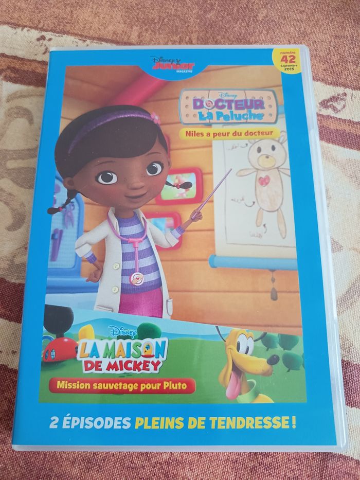DVD Disney Junior La maison de Mickey Docteur La Peluche