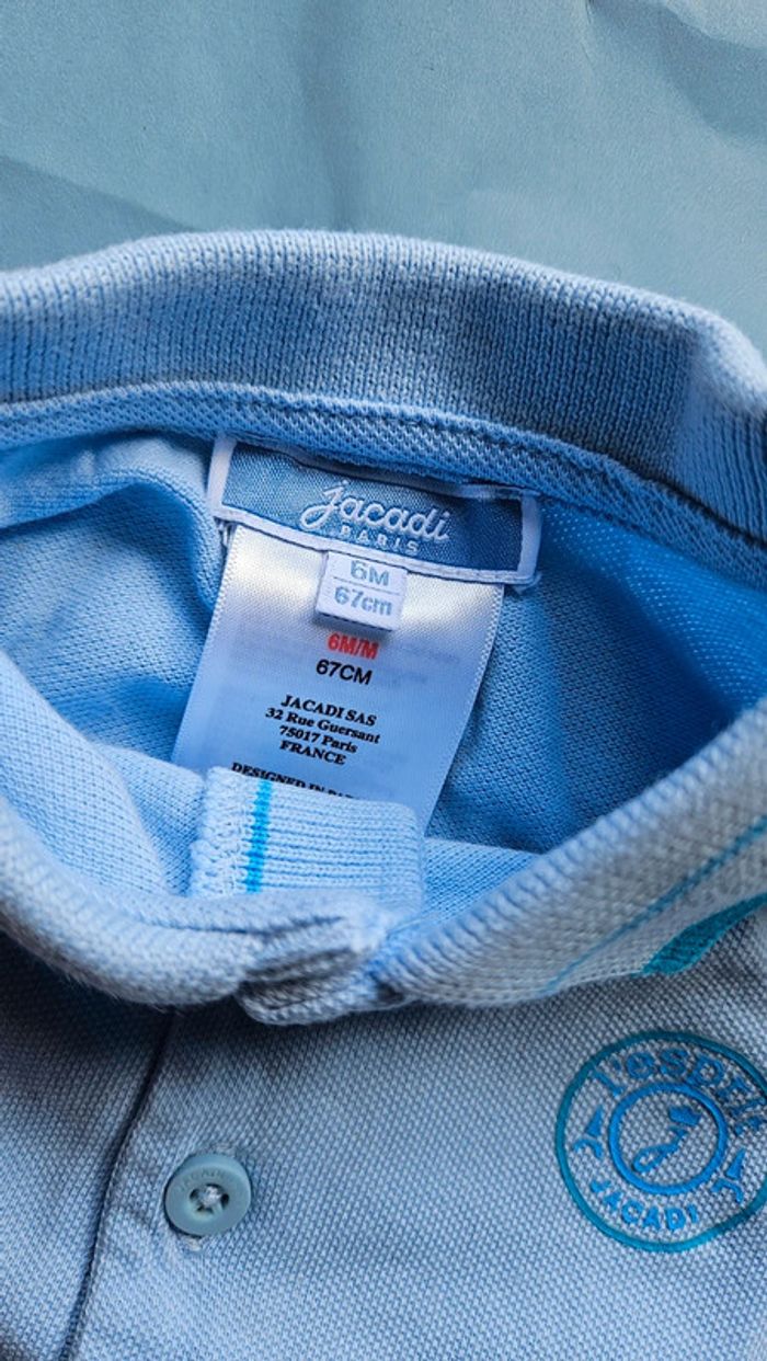 Polo bleu - photo numéro 3