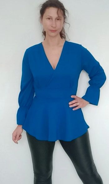 Blouse forme cache coeur chic qualité taille 38/40